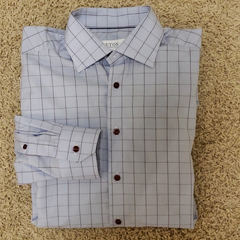 Eton Dress Shirt - Contemporary Fit - 15 1/2